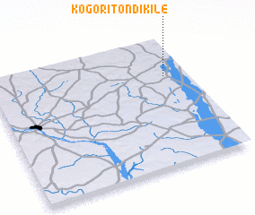 3d view of Kogori Tondikilé