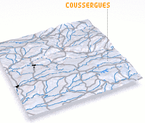 3d view of Coussergues