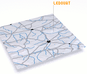 3d view of Le Douat