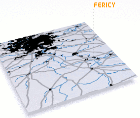 3d view of Féricy