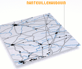 3d view of Nanteuil-le-Haudouin