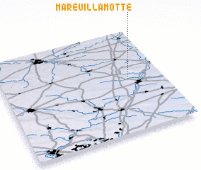 3d view of Mareuil-la-Motte