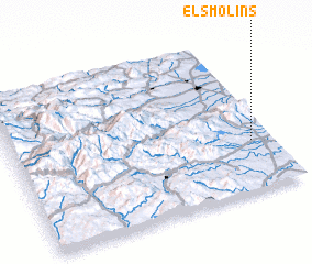 3d view of Els Molins