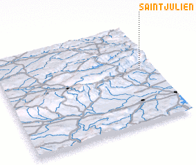 3d view of Saint-Julien