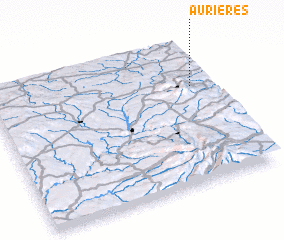 3d view of Aurières