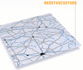 3d view of Menetou-Couture