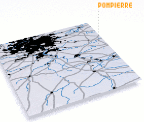 3d view of Pompierre