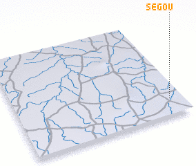 3d view of Ségou