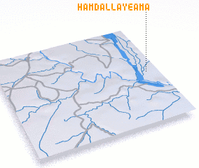 3d view of Hamdallaye Ama