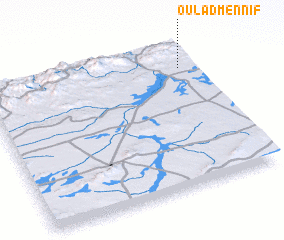 3d view of Oulad Mennif