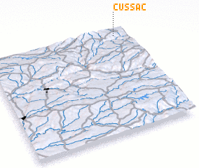 3d view of Cussac