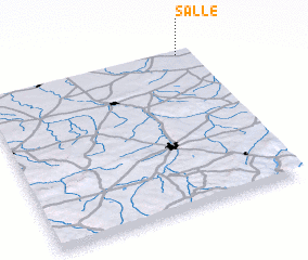 3d view of Salle