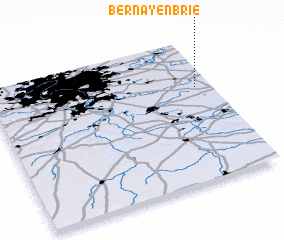 3d view of Bernay-en Brie