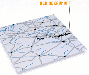 3d view of Hénin-Beaumont