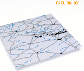 3d view of Frélinghien