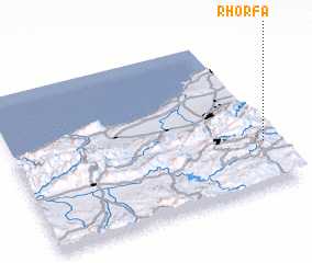 3d view of Rhorfa