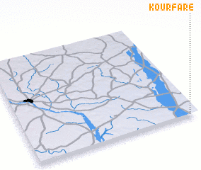 3d view of Kourfaré