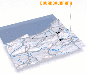 3d view of Douar Boû Knâna