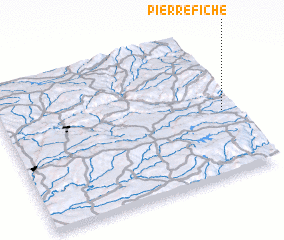 3d view of Pierrefiche