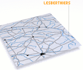 3d view of Les Berthiers