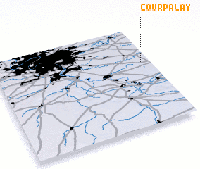 3d view of Courpalay