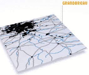 3d view of Grand Bréau