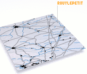 3d view of Rouy-le-Petit