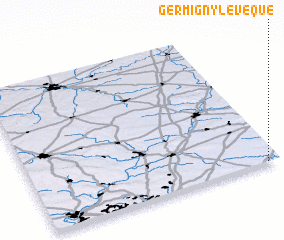 3d view of Germigny-lʼEvêque