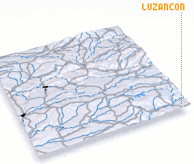 3d view of Luzançon