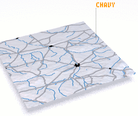 3d view of Chavy