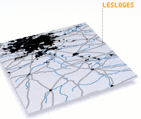 3d view of Les Loges