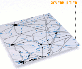 3d view of Acy-en-Multien