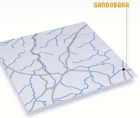 3d view of Gando Baka