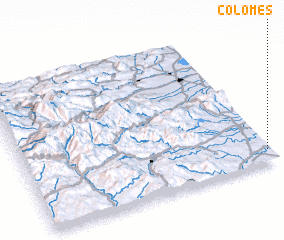 3d view of Colomés