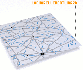 3d view of La Chapelle-Montlinard