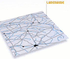 3d view of La Renaude