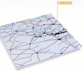 3d view of Comines