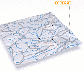 3d view of Cézerat