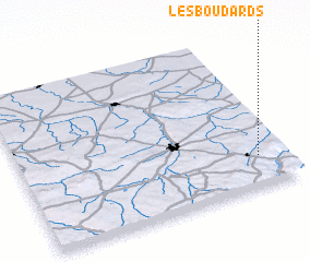 3d view of Les Boudards