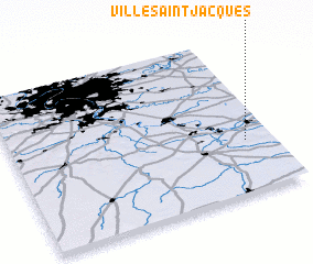 3d view of Ville-Saint-Jacques