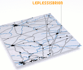 3d view of Le Plessis-Brion