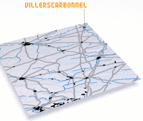 3d view of Villers-Carbonnel