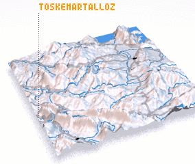 3d view of Toskë-Martalloz