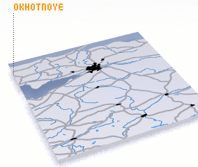 3d view of Okhotnoye