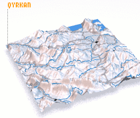 3d view of Qyrkan