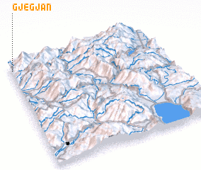 3d view of Gjegjan