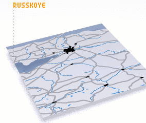 3d view of Russkoye