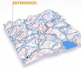 3d view of Batra e Vogël