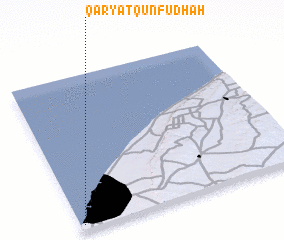 3d view of Qaryat Qunfūdhah