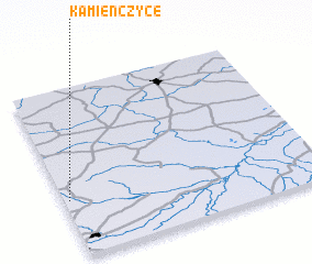 3d view of Kamieńczyce